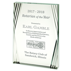 Rotary Crystal, Glass & Acrylic Awards