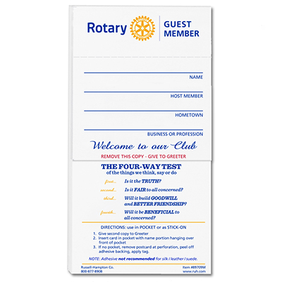 Visting Rotarians & Guests
