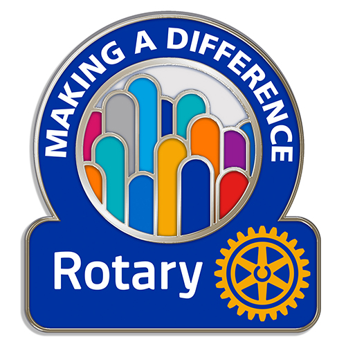 Rotary Theme Pins